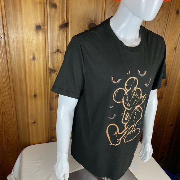 Disney Mickey Mouse Halloween T Shirt Bats - Picture 5 of 9